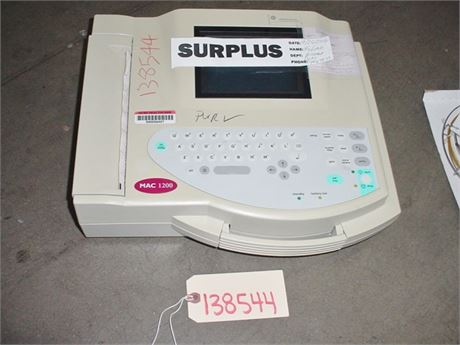 UCSD Surplus Sales Online - RECORDER: EKG